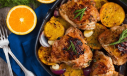 Paté de pollo y naranja