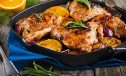 Paté de pollo y naranja